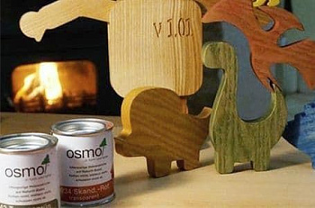 Яркие и веселые детские игрушки с красками и маслами OSMO